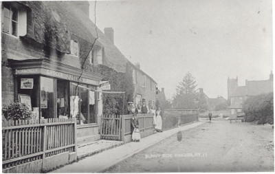 Sunnyside Kingsbury Episcopi - Old shop front.