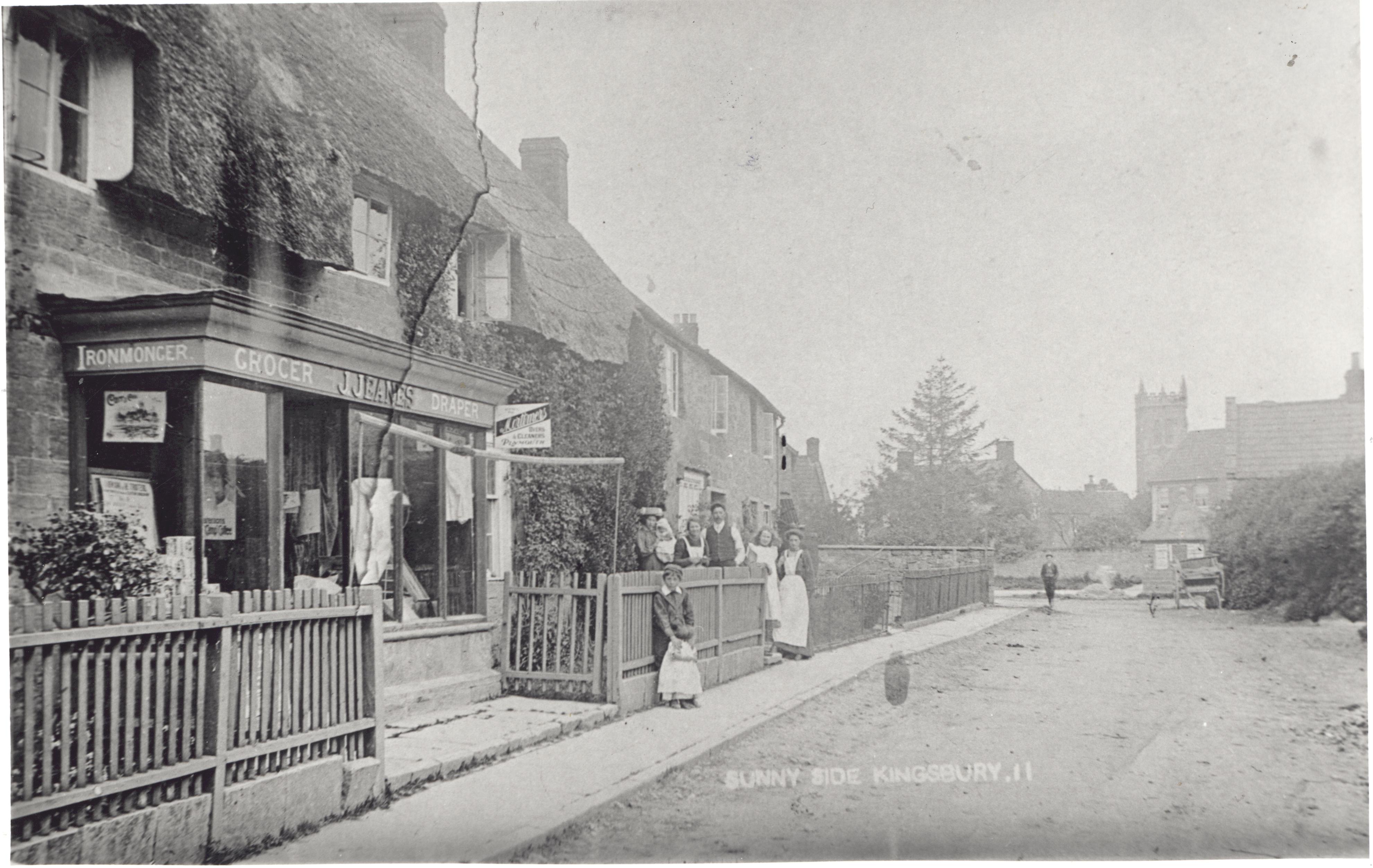 Sunnyside Kingsbury Episcopi - Old shop front.