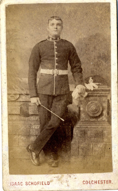 Man in Military Uniform