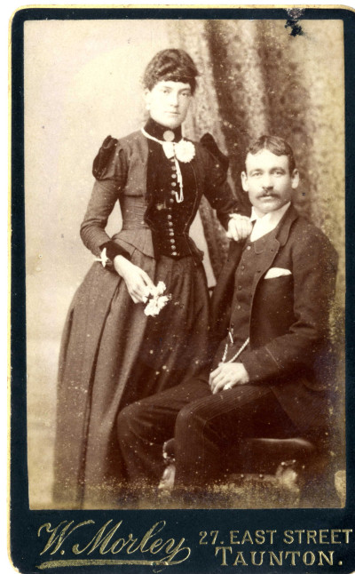 Couple in Studio Portrait