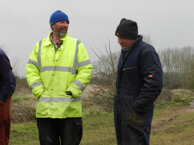 Jonathan Male on planting day