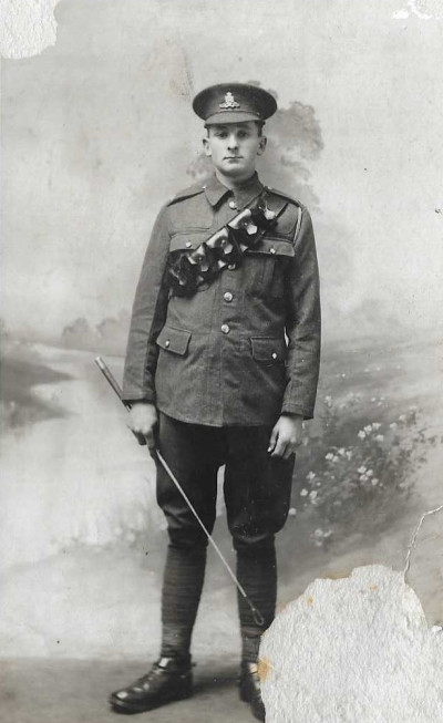 Edward Male in WW1 Army Uniform