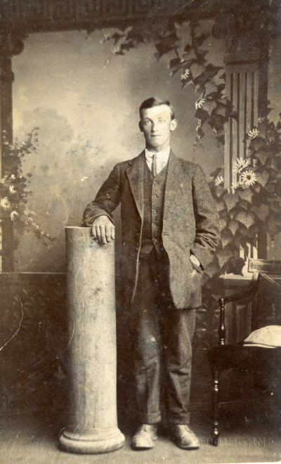 Studio Photo of Young Man in formal clothes