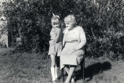 Terri Napier with Grandmother