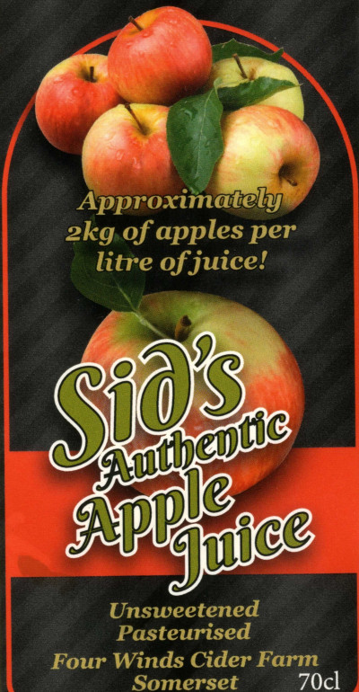 Sid's Authentic Apple Juice