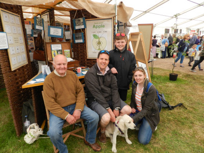 Sid Dixon and Family at the Bath and West Show