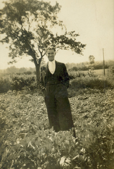 Elliott Family - man in wedding clothes