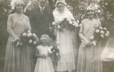 Elliott Family - old wedding day