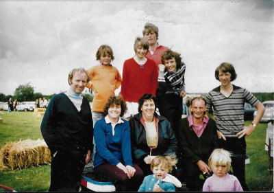 Group celebrating the Queen's Silver Jubilee
