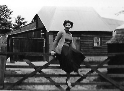 Esme and the old Cider Barn