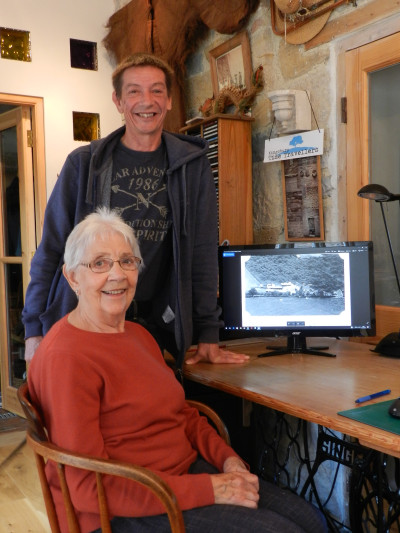 Esme Cloherty and Stuart Russell, archiving