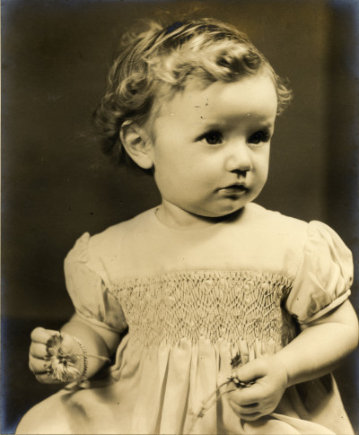 Doreen as toddler.