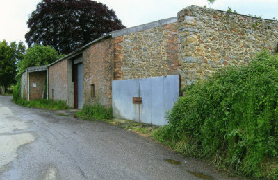 Buildings at Corner of May Farm and New Road, now gone.