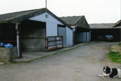 Farmyard buildings at May Farm.