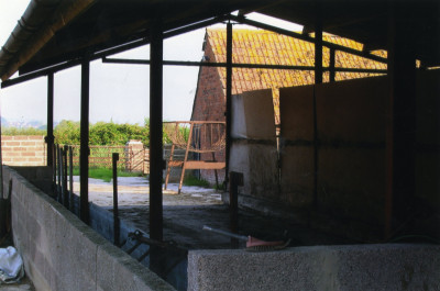 Cow shed at May Farm