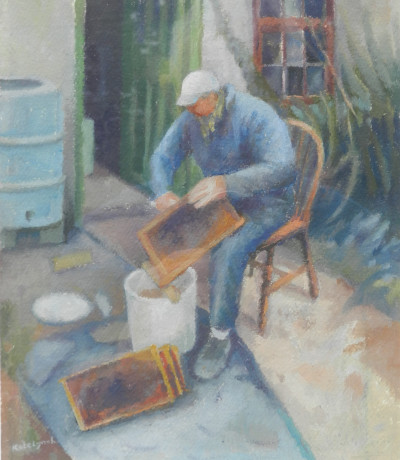Painting of Roy White