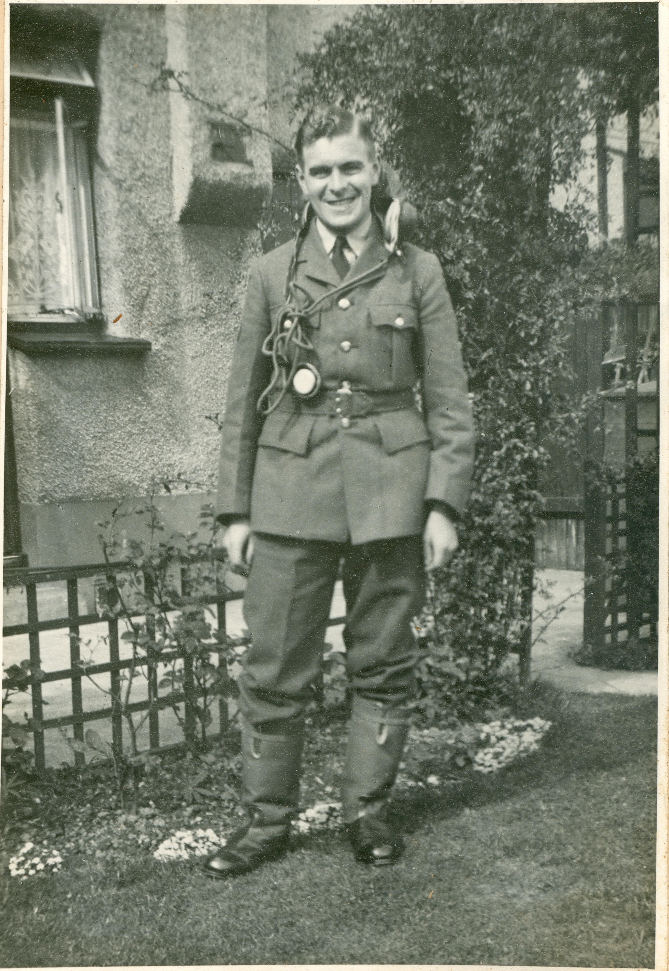 Jack Parris in Air Force Uniform