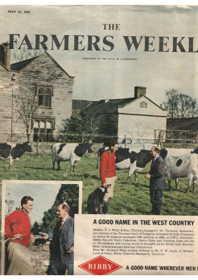 Richard Will Farmers Weekly Advert