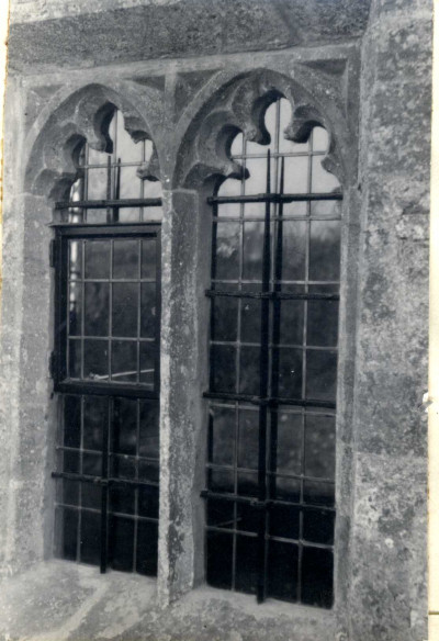 New leaded windows - East Lambrook Windows Project 1961