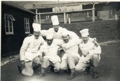 Graham Bradford in Chefs uniform