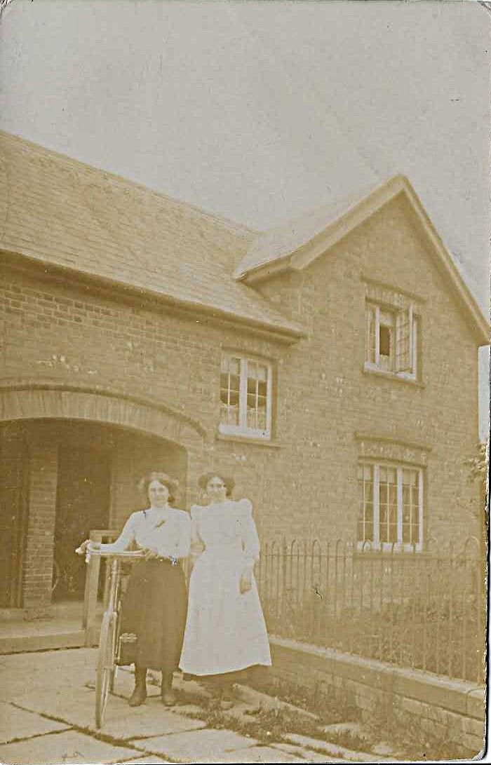 Beatrice Down nee Lock at Duck Cottage