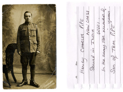 Henry Charles Pipe in Uniform