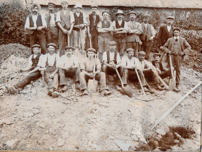 Group of workmen in West Lambrook