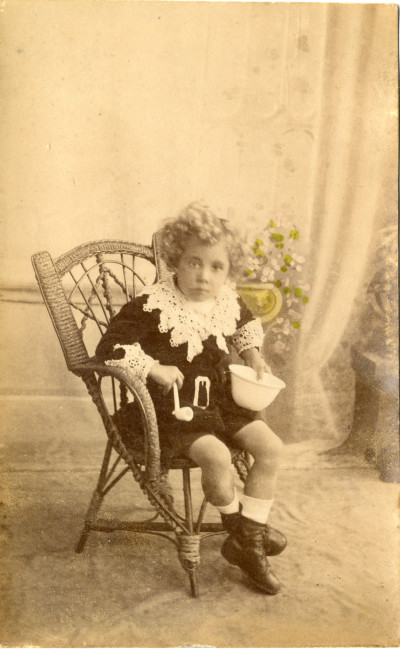 Hubert Richard Manning - dressed for Chard Carnival