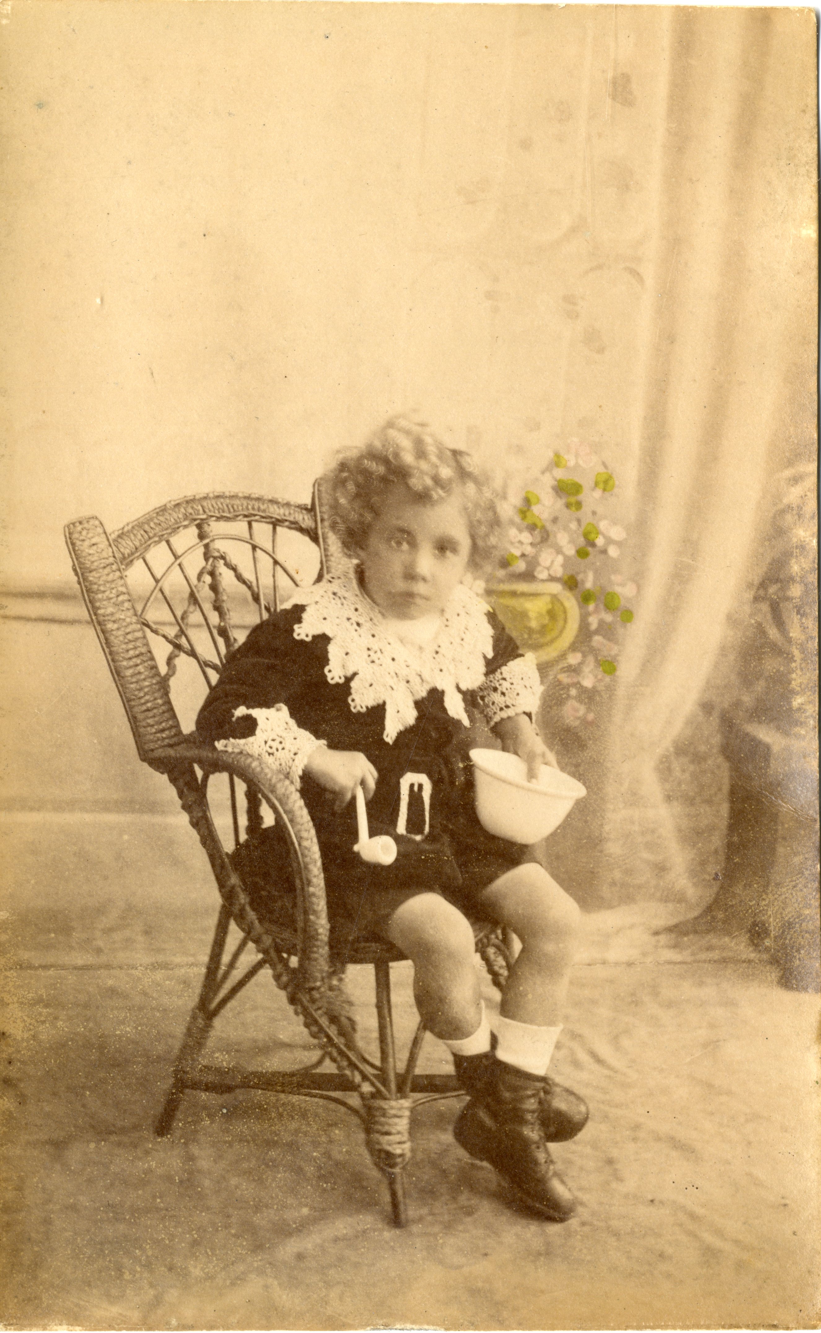 Hubert Richard Manning - dressed for Chard Carnival