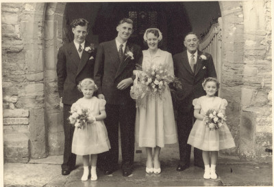 Wedding of Cliff & Beryl Lock nee Stone