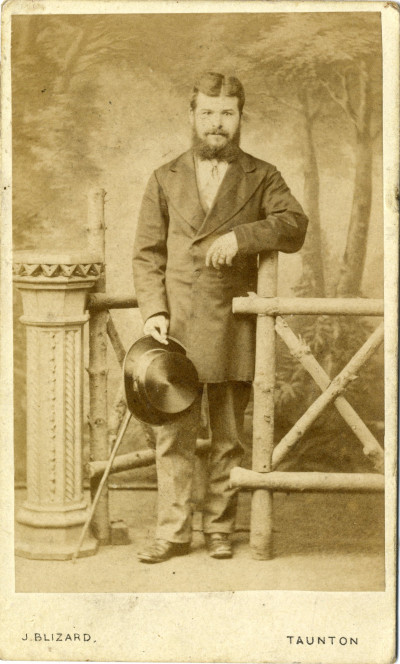 Young Man with Top Hat - Manning Family