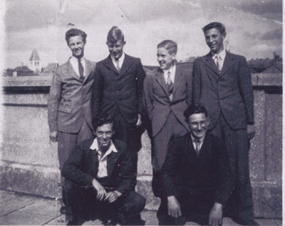 Group of Young Man from the Parish.