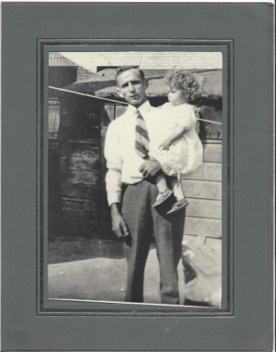 Jack Reed holding Mary Withers