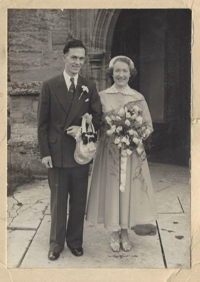 John White & Rhona Bowyerat Wedding at St Martins.