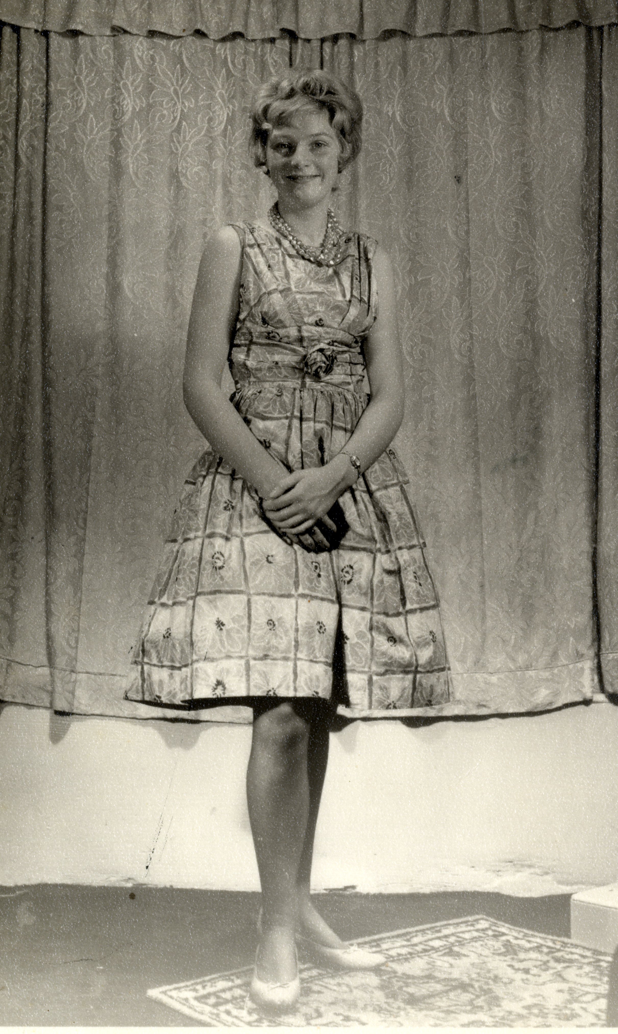 Jen Tucker nee Bunston as teenager.
