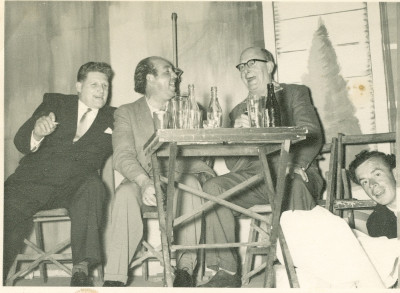 Jack Bunston, Tom Smart & Fred Snook at the Rusty Axe.