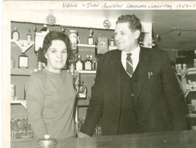 Nellie & Jack Bunston Landlords Rusty Axe 1950-1971.