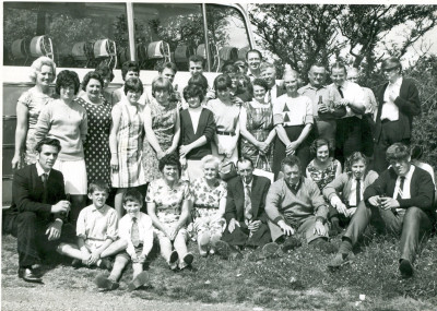 Rusty Axe outing to Plymouth circa 1964.