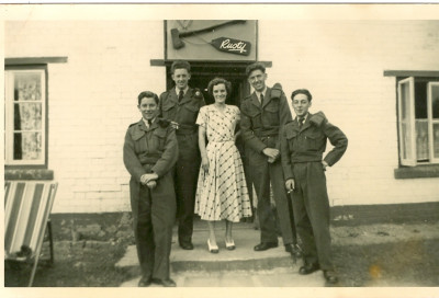 RAF Investigation team Rusty Axe 1954