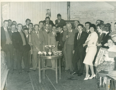 Rusty Axe Skittles presentation evening.