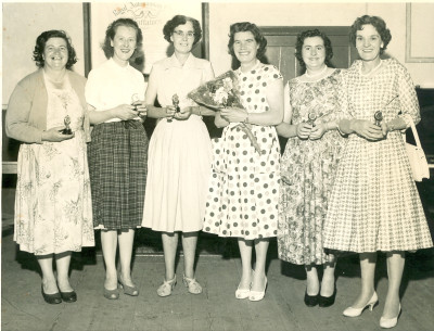 Rusty Axe Ladies Skittle Team.