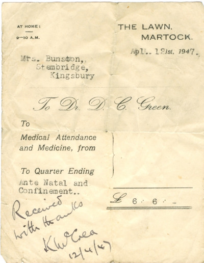 Jen Tuckers Confinement Costs pre NHS