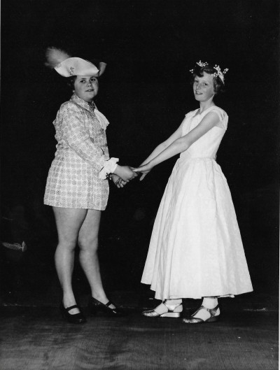 Kingsbury School production Robinson Crusoe 1957