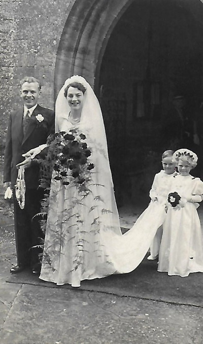 Wedding of Stanley Mitchell & Jean Patten
