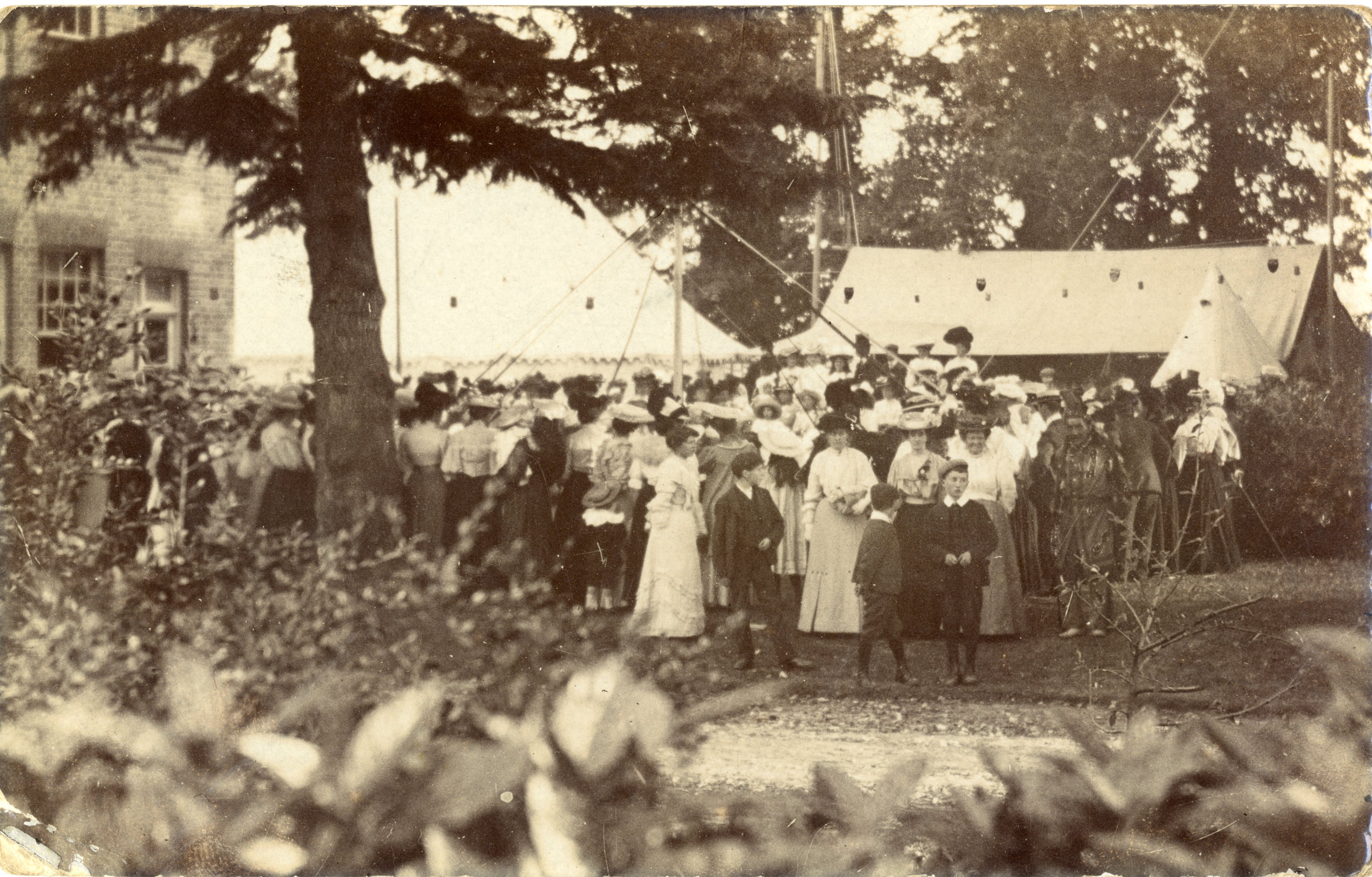 May Festival 1908 at St Martins Vicarage.
