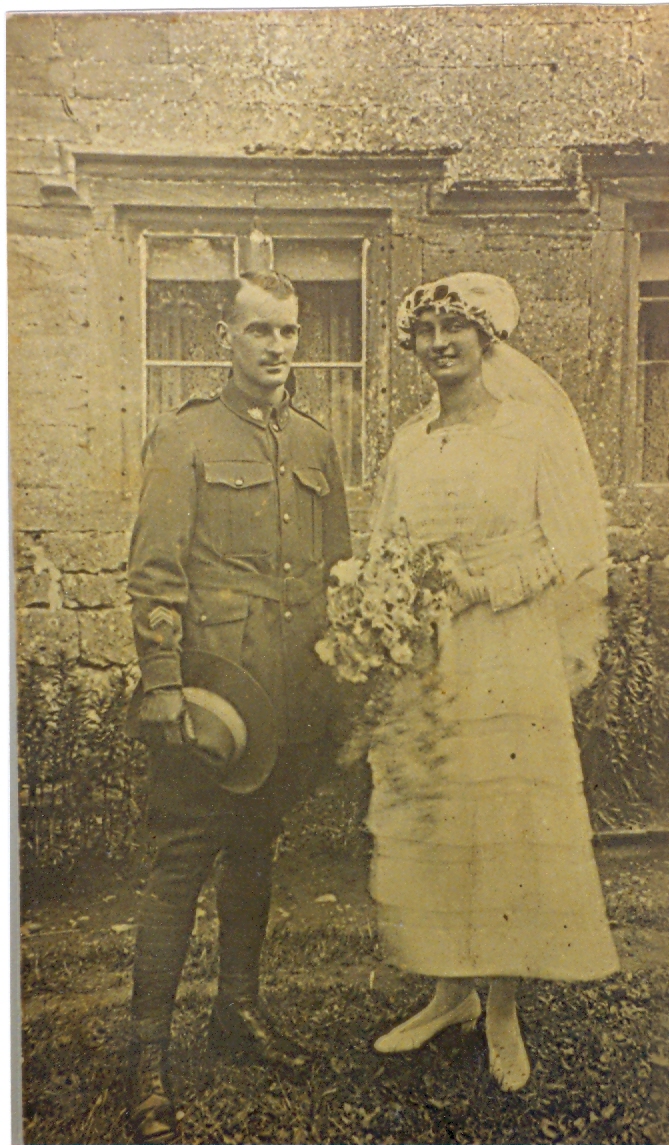 Earnest & Dora Hoad Wedding Day