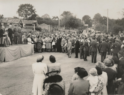 Opening of the War Memorial Shelter West Lambrook - 3