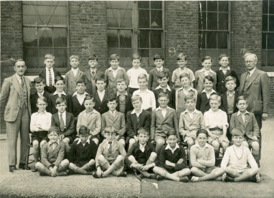 Evacuee Leonard Bluck's School N. London