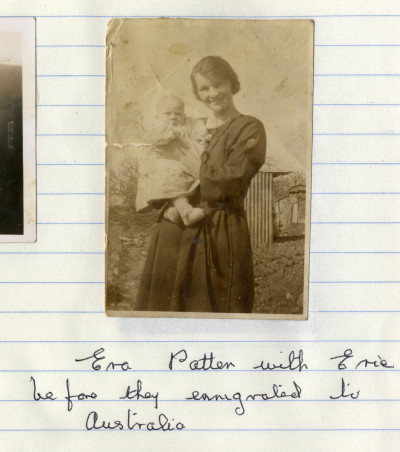 Woman holding baby
