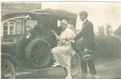 Ralph & Ada Satherley Wedding Day